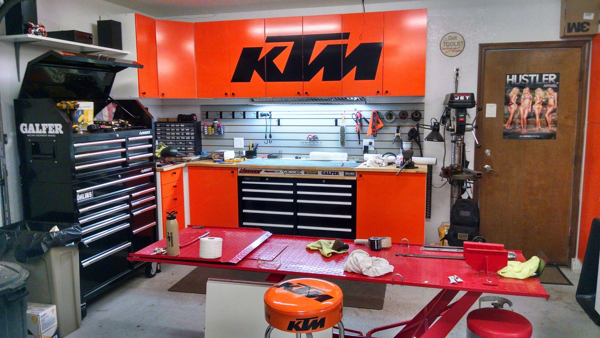 KTM Garage Art Adventure Rider